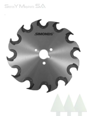 Sierra Simonds con diente intercambiable